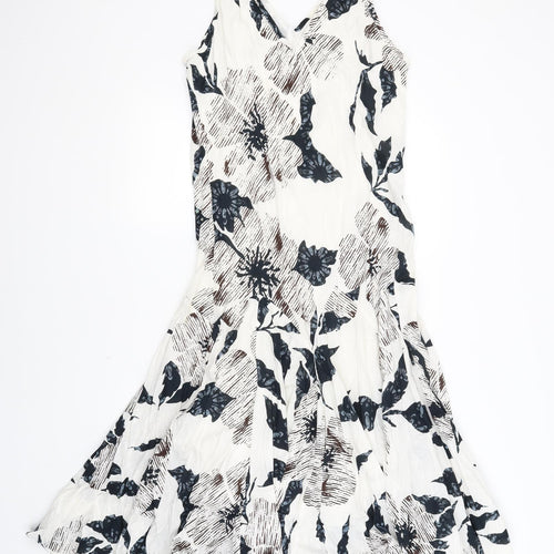 Preworn Womens White   A-Line  Size 16