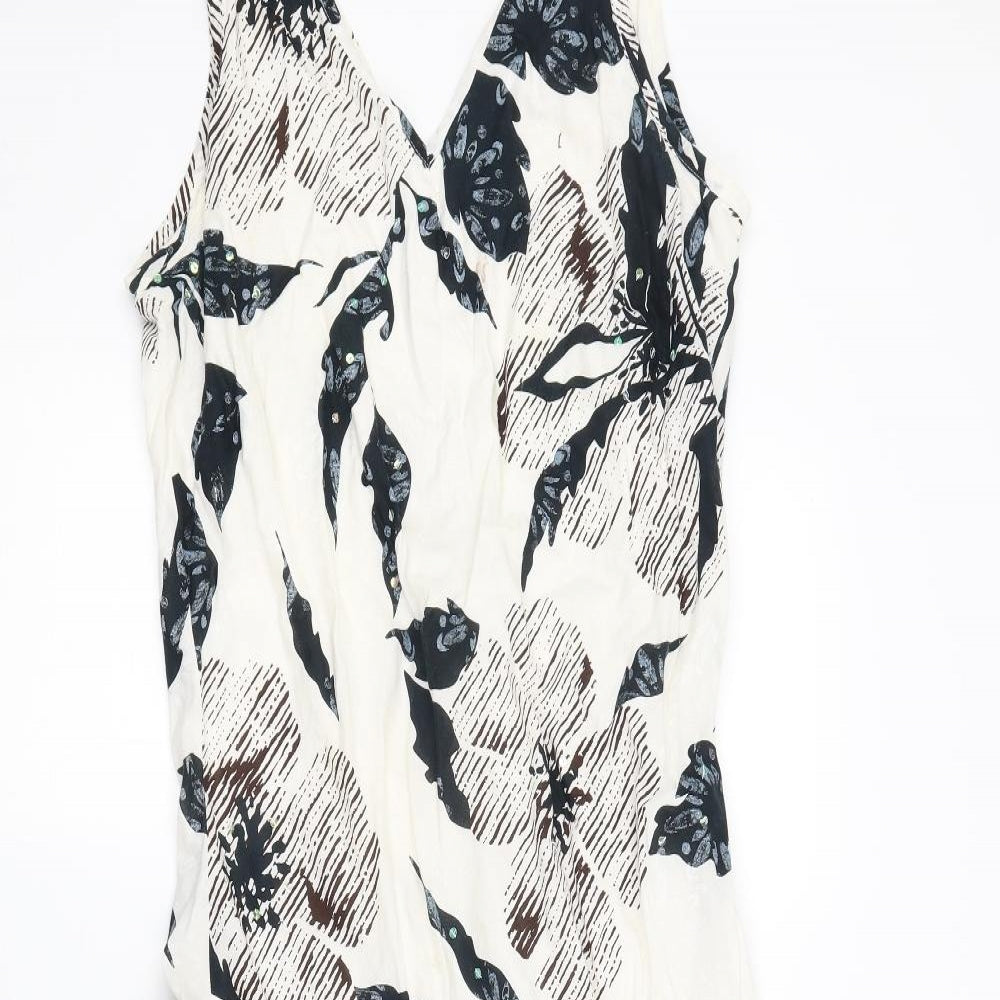 Preworn Womens White   A-Line  Size 16
