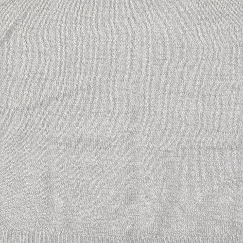 H&M Womens Grey  Knit Pullover Jumper Size M