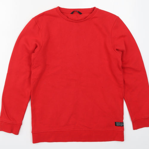 George Boys Red   Pullover Sweatshirt Size 12-13 Years