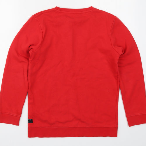 George Boys Red   Pullover Sweatshirt Size 12-13 Years