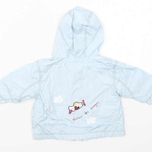 COCO Girls Blue   Jacket  Size 0-3 Months  - Dessus Des Hugges Plane