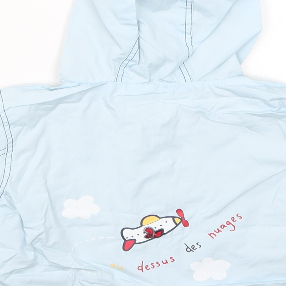 COCO Girls Blue   Jacket  Size 0-3 Months  - Dessus Des Hugges Plane