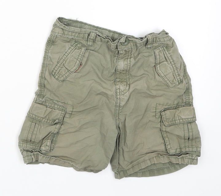 TU Boys Green   Cargo Shorts Size 5 Years