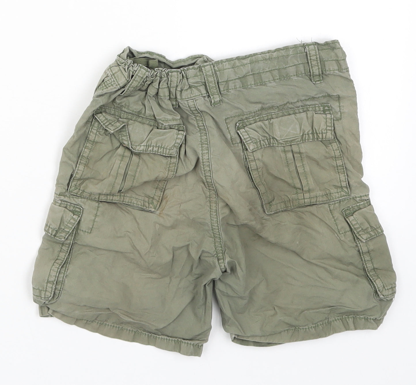 TU Boys Green   Cargo Shorts Size 5 Years