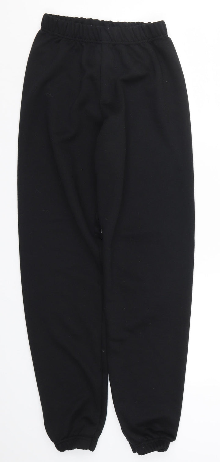 Boohoo Womens Black   Sweatpants Trousers Size S L28 in