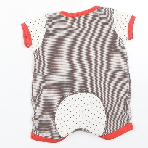 Mothercare Baby Brown Striped  Babygrow One-Piece Size Newborn  - Hello Little Duck