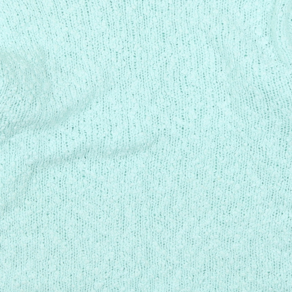 GI Womens Blue  Knit Pullover Jumper Size 12