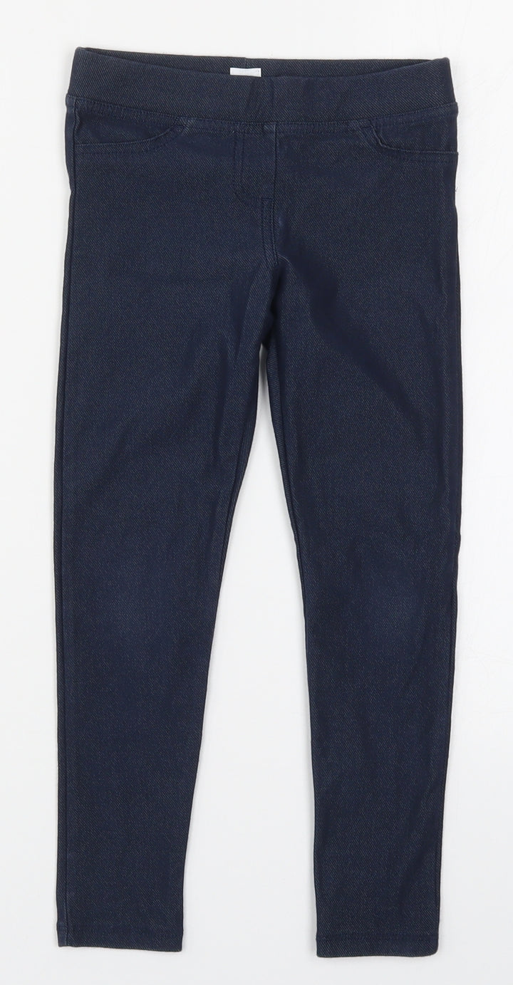 Gap Girls Blue Denim Jegging Jeans Size 6-7 Years