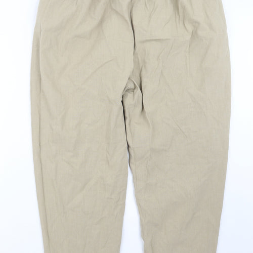 Design Essentials Womens Beige   Trousers  Size 22 L27 in