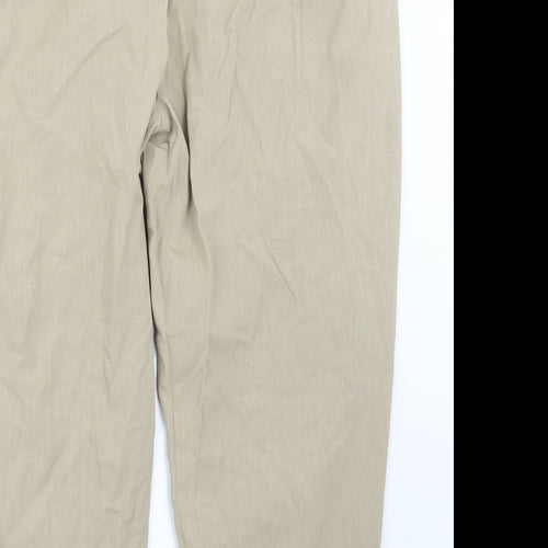 Design Essentials Womens Beige   Trousers  Size 22 L27 in