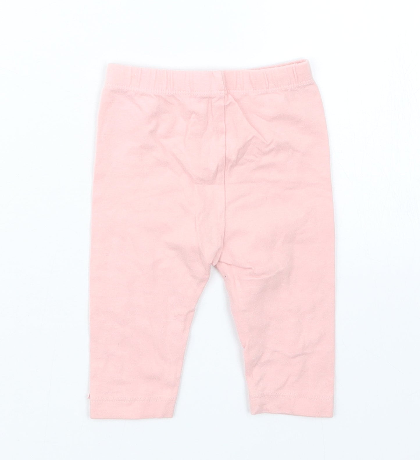 George Girls Pink   Capri Trousers Size 3-6 Months