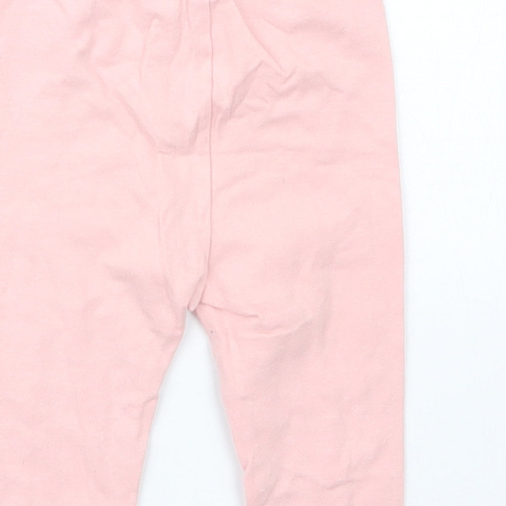 George Girls Pink   Capri Trousers Size 3-6 Months