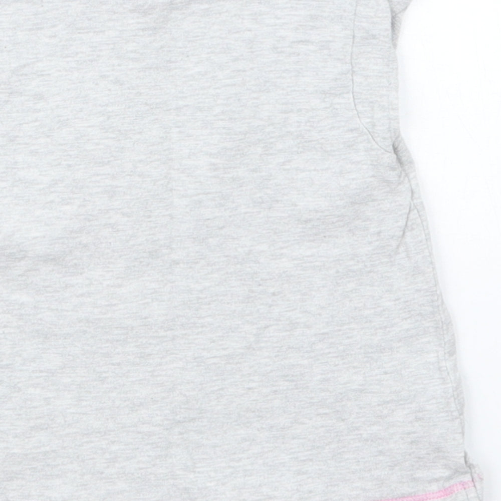George Girls Grey   Basic T-Shirt Size 12-18 Months  - Minnie Mouse