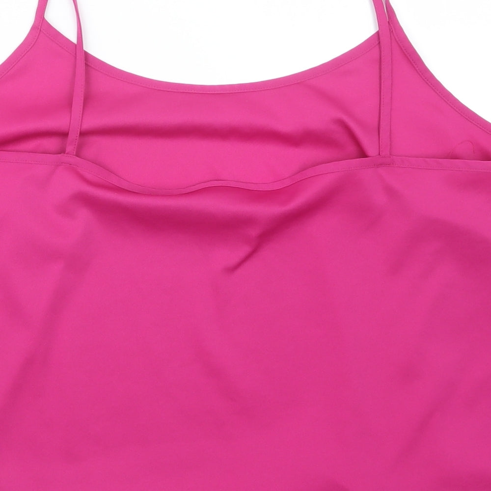 Evans Womens Pink   Camisole T-Shirt Size 24