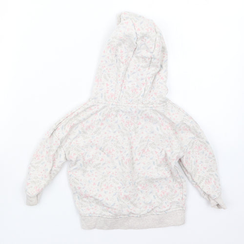 Primark Girls Pink Geometric  Jacket  Size 18-24 Months  - Hoodie