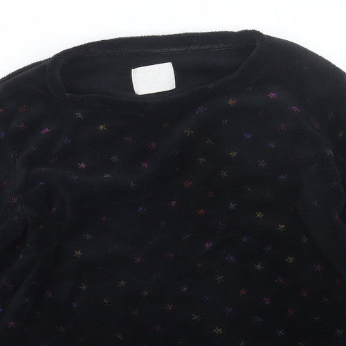 Matalan Womens Black Geometric  Top Pyjama Set Size M