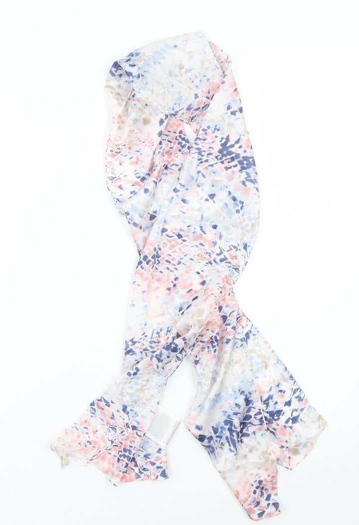 Avon Womens Blue Geometric Scarf