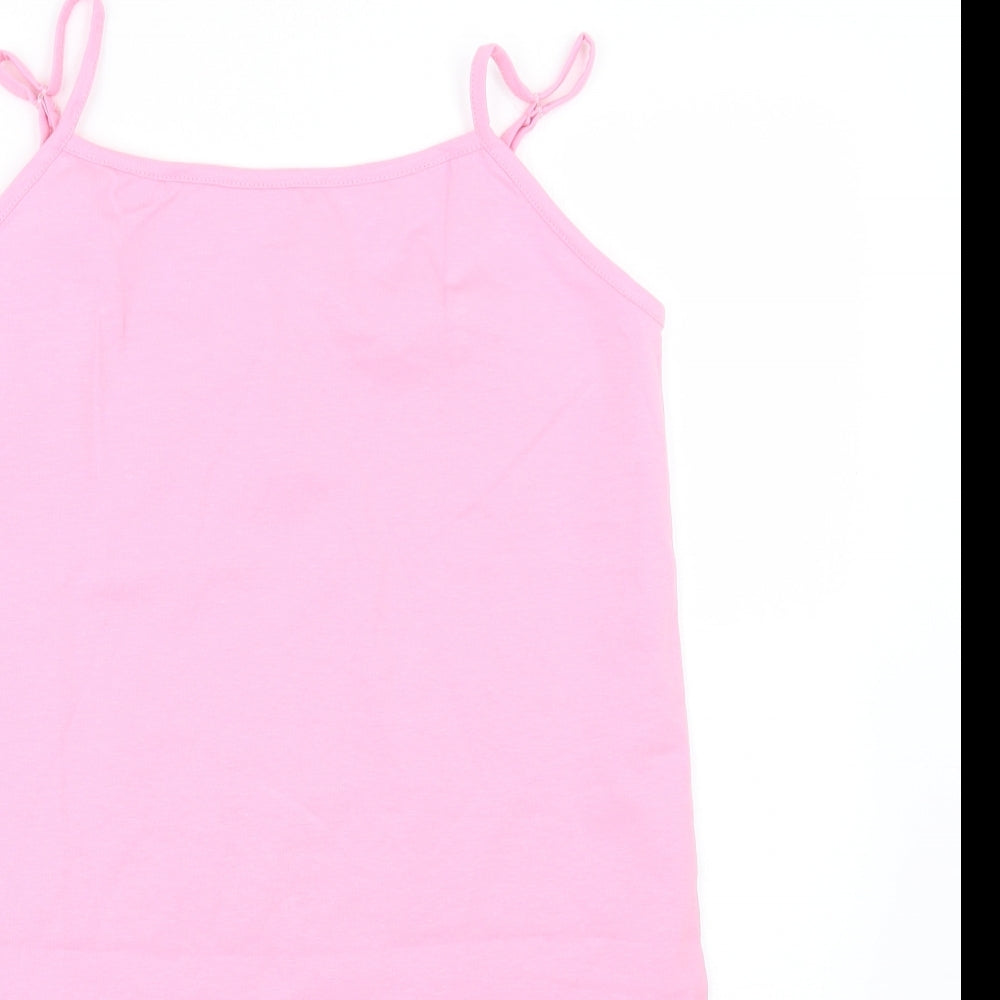 Disney Womens Pink   Camisole T-Shirt Size M