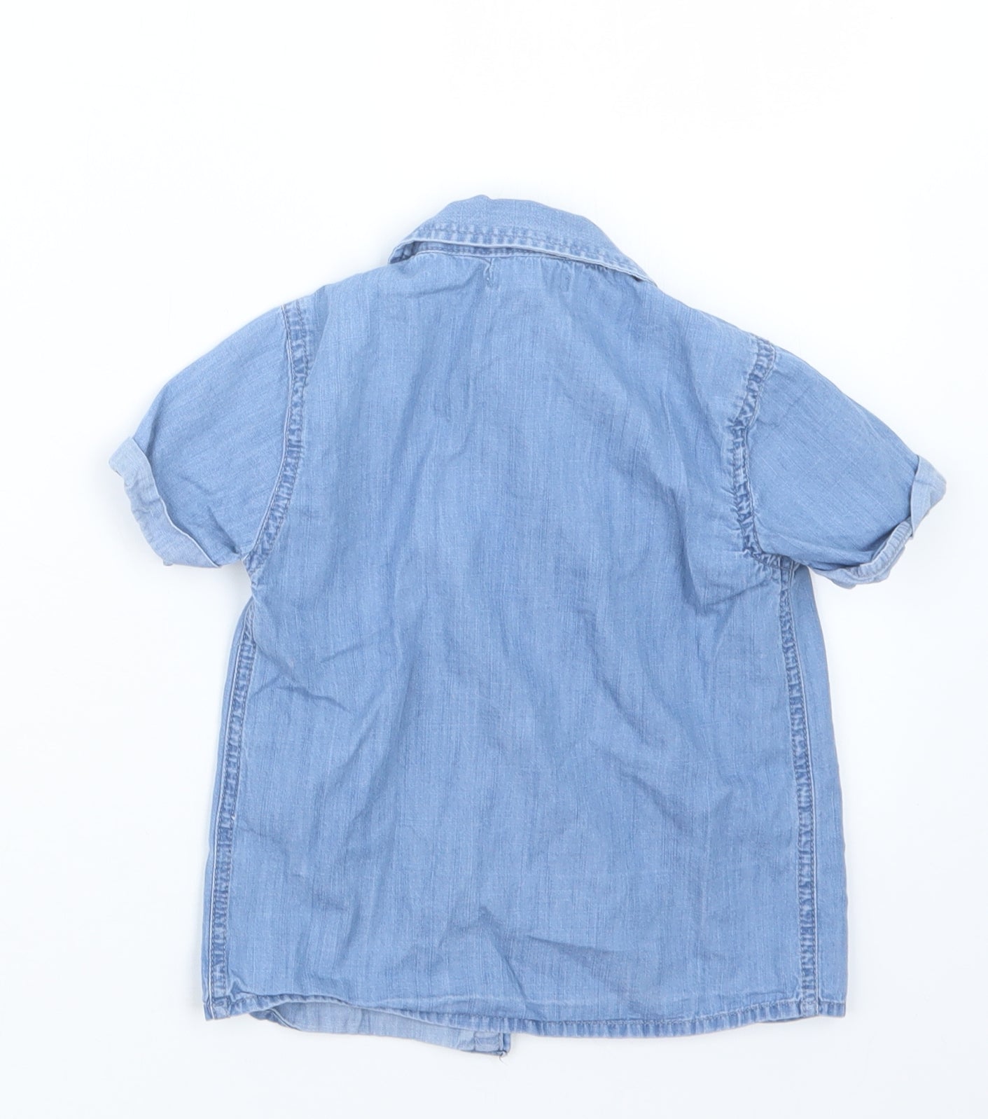 Blue Zoo Boys Blue   Basic Button-Up Size 2-3 Years