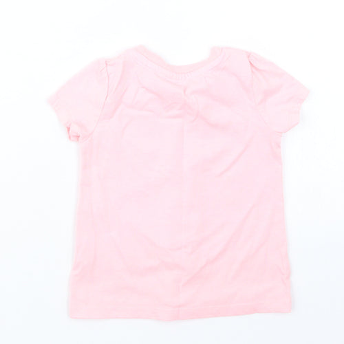So Cute Girls Pink   Basic T-Shirt Size 12-18 Months
