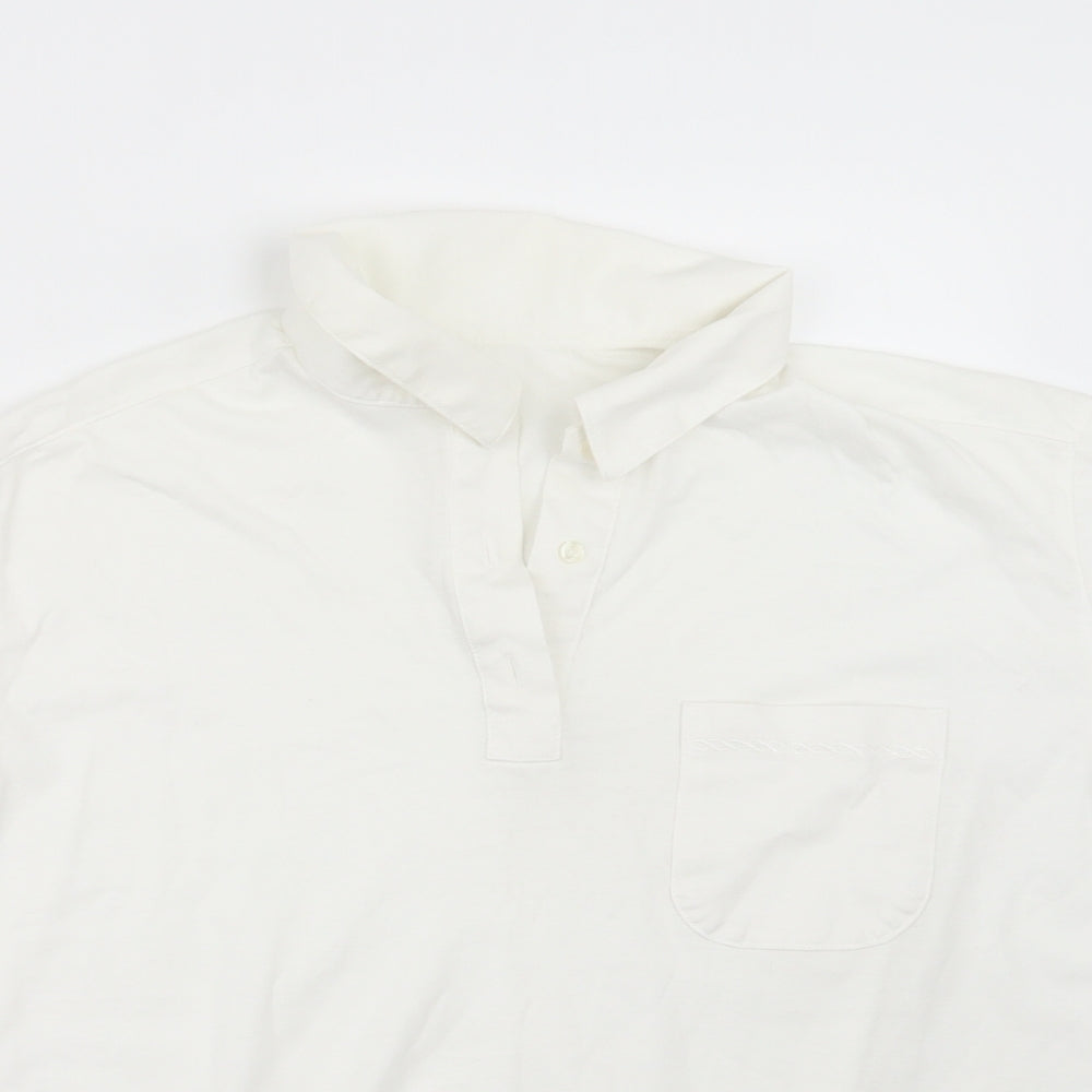 St Michael Womens White   Basic Blouse Size 18