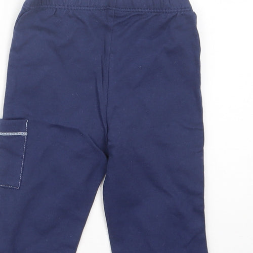 Preworn Boys Blue   Capri Trousers Size 9 Months