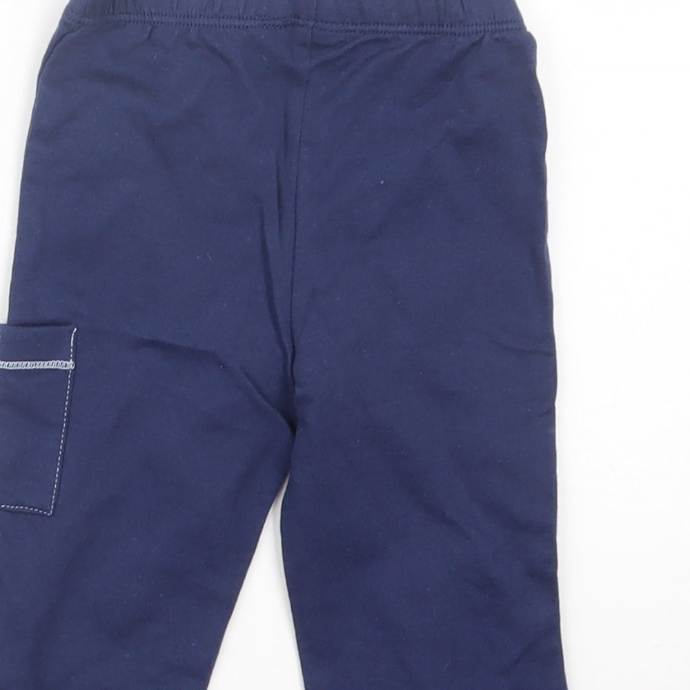 Preworn Boys Blue   Capri Trousers Size 9 Months