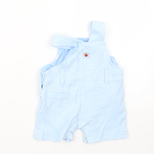 Babytime Boys Blue   Dungaree Outfit/Set Size 3-6 Months