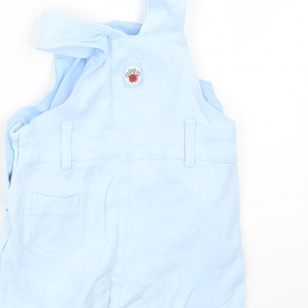Babytime Boys Blue   Dungaree Outfit/Set Size 3-6 Months