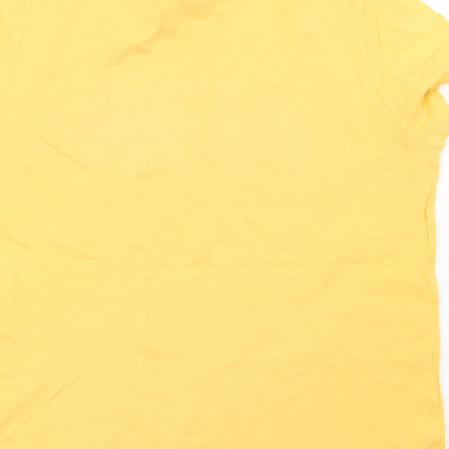 Primark Womens Yellow   Basic T-Shirt Size 14