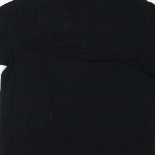 George Mens Black    Polo Size L