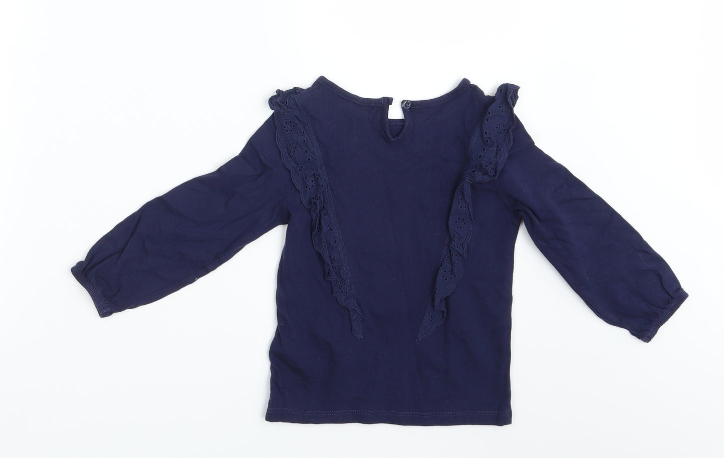 F&F Girls Blue   Basic T-Shirt Size 24 Months