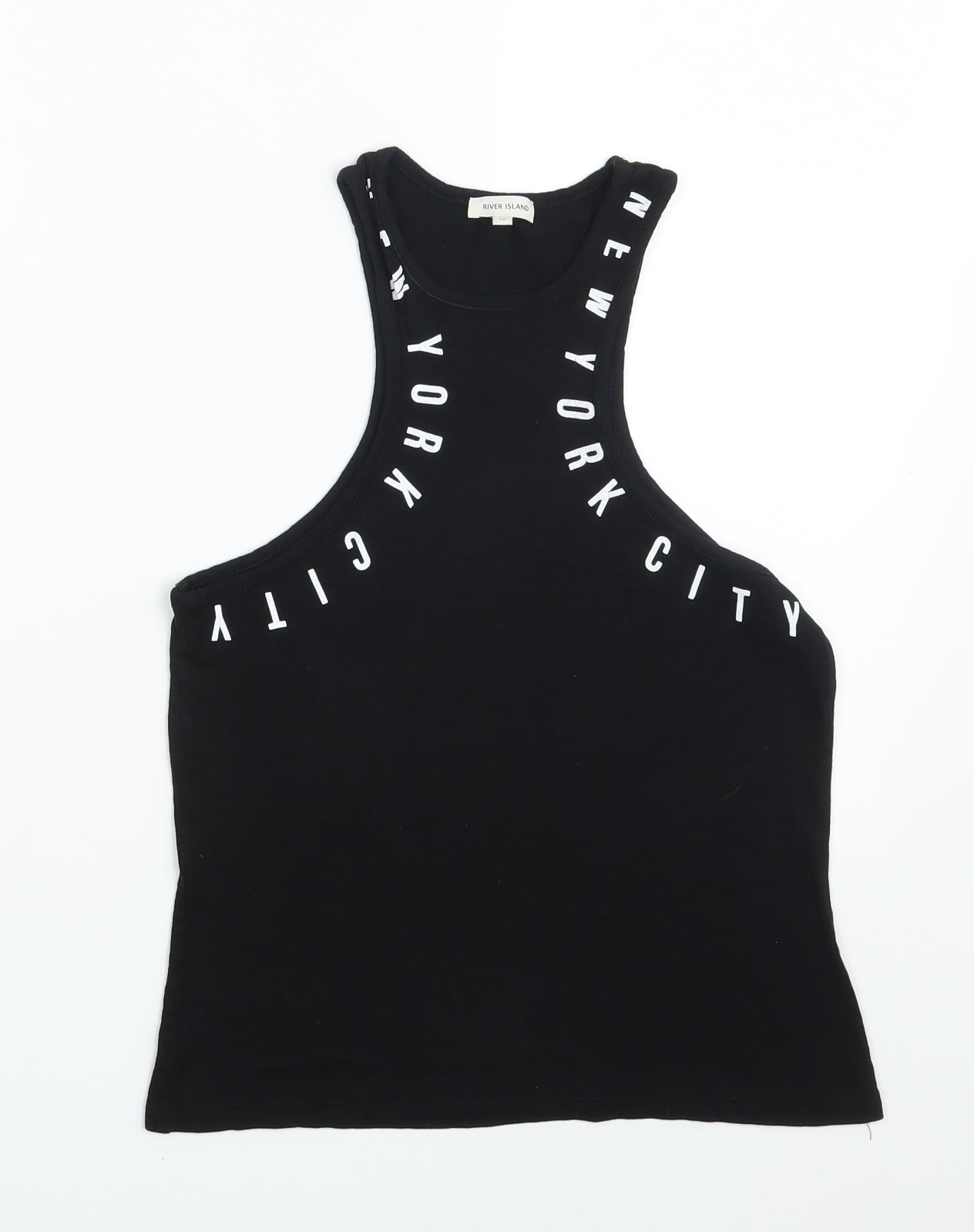 River Island Womens Black   Camisole Tank Size 10