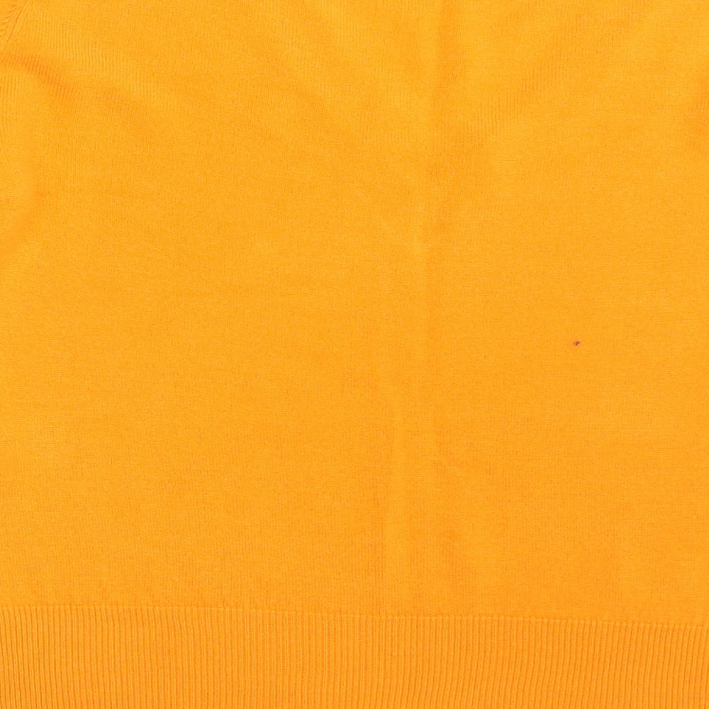 NEXT Womens Orange   Pullover Jumper Size XS
