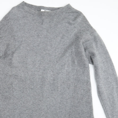 M&V Womens Grey   Pullover Jumper Size S
