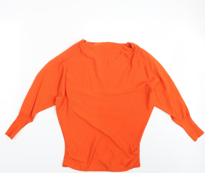 Ashley Brooke Womens Orange Pullover Jumper Size 10