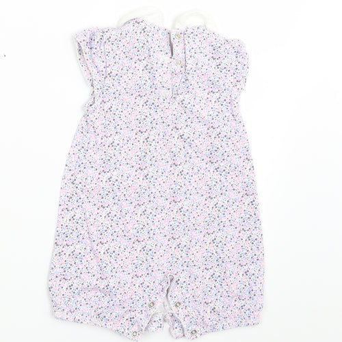 Mothercare Girls Multicoloured Floral  T-Shirt Dress  Size 3-6 Months