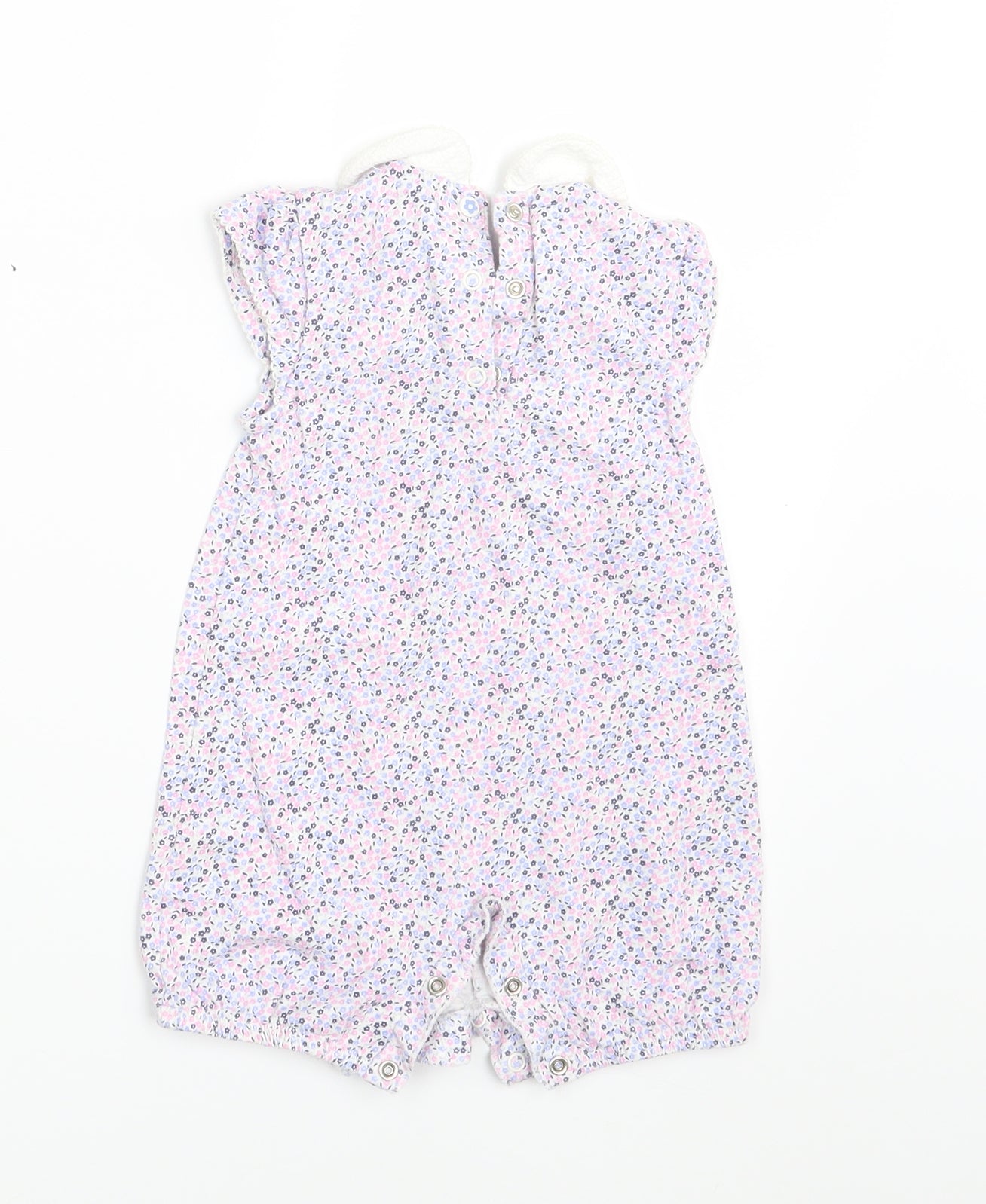 Mothercare Girls Multicoloured Floral  T-Shirt Dress  Size 3-6 Months