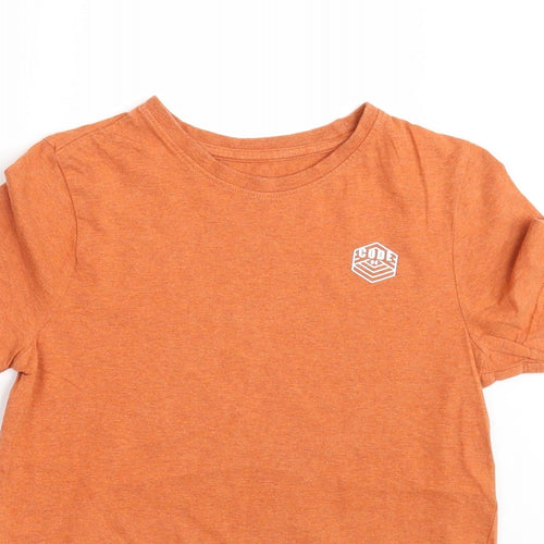 F&F Boys Orange   Basic T-Shirt