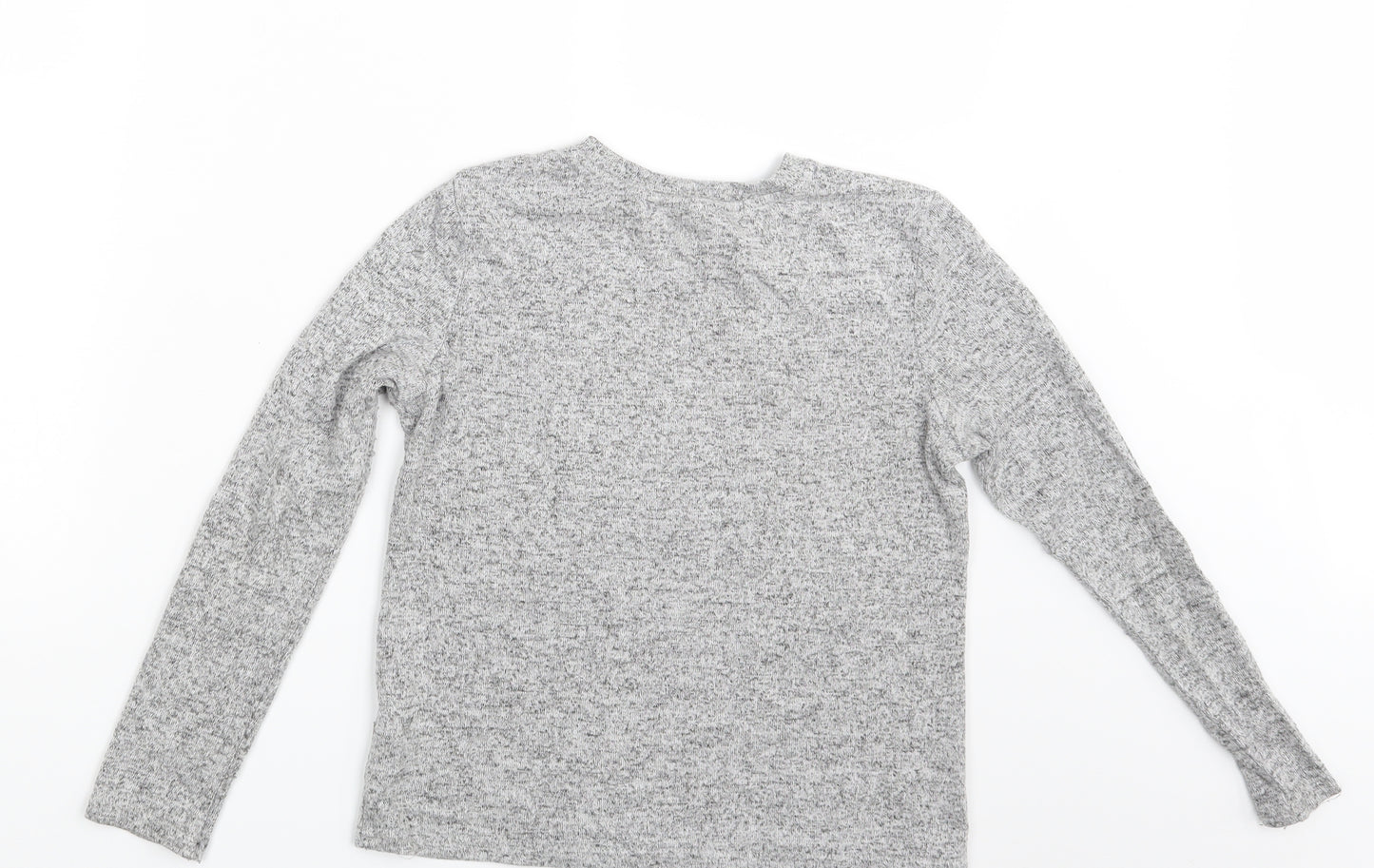 Harry Potter Girls Grey Animal Print  Pullover Jumper Size 11-12 Years  - Hedwig