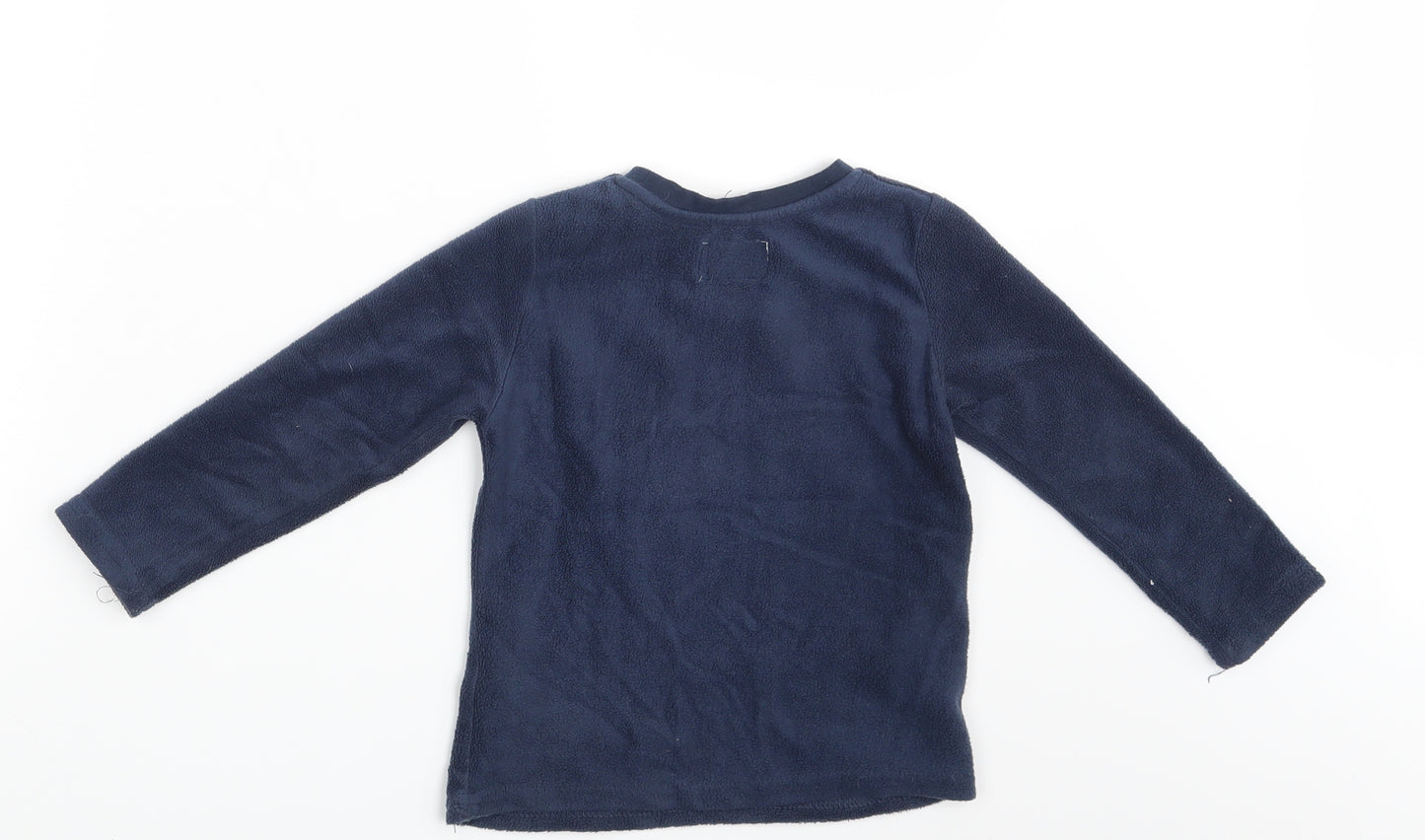 Harry Potter Girls Blue Animal Print  Pullover Jumper Size 24 Months  - Harry Potter