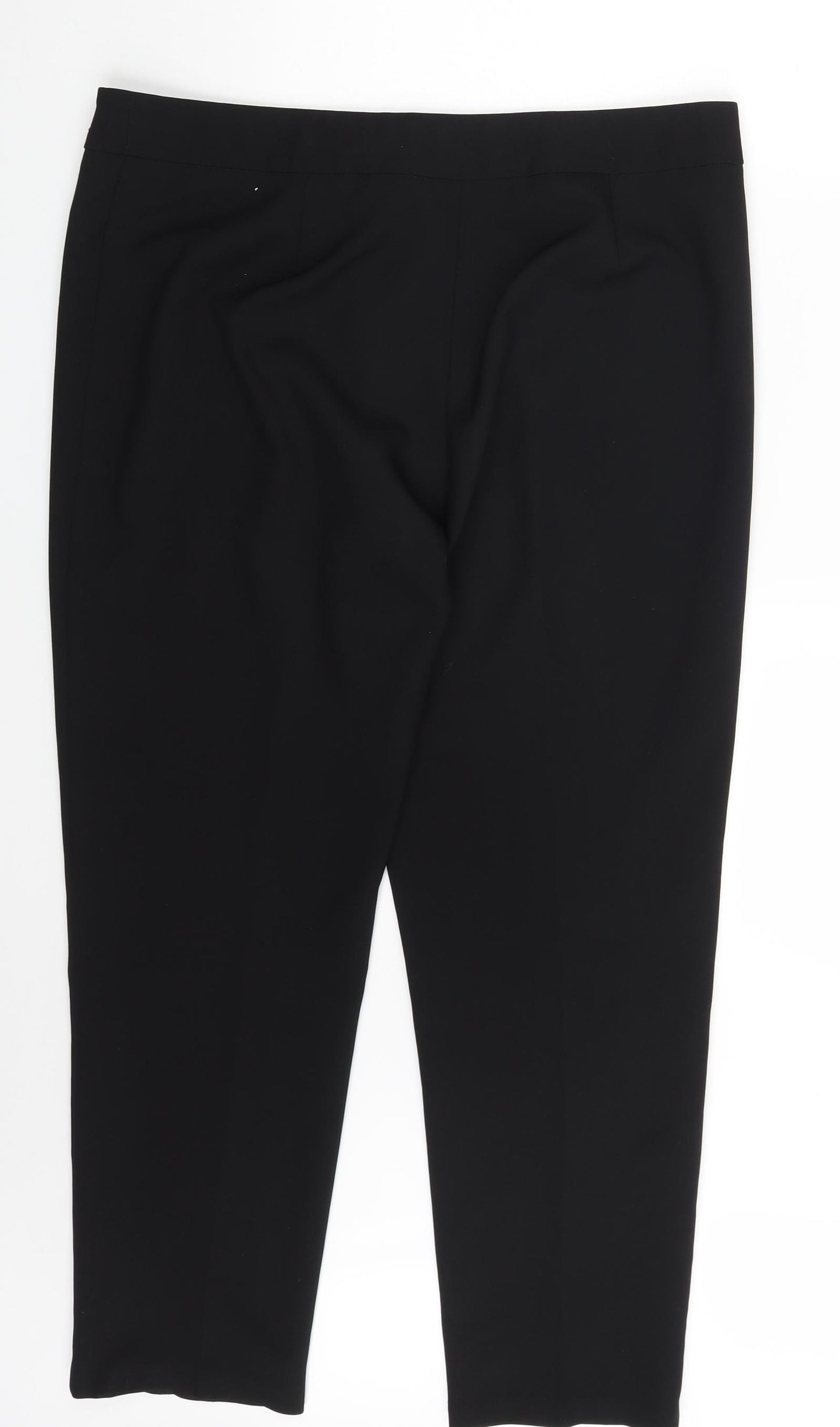 George Womens Black   Trousers  Size 16 L25 in