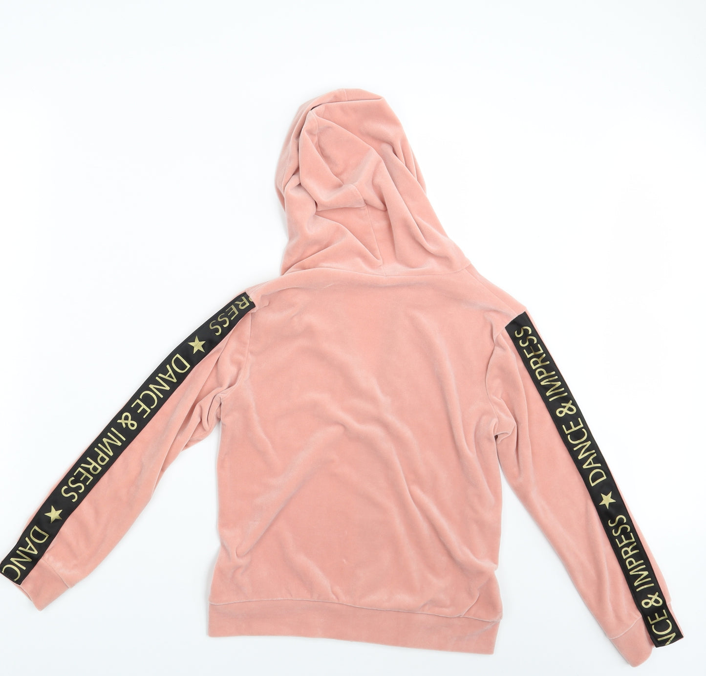 Preworn Girls Pink   Full Zip Hoodie One Size  - Dance & Impress