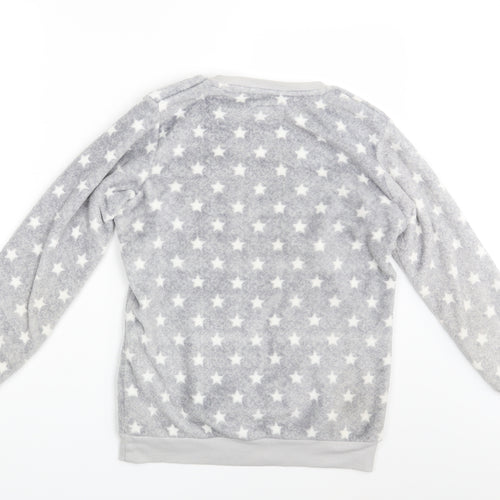 YD Girls Grey Polka Dot  Pullover Jumper Size 12-13 Years  - Goodnight