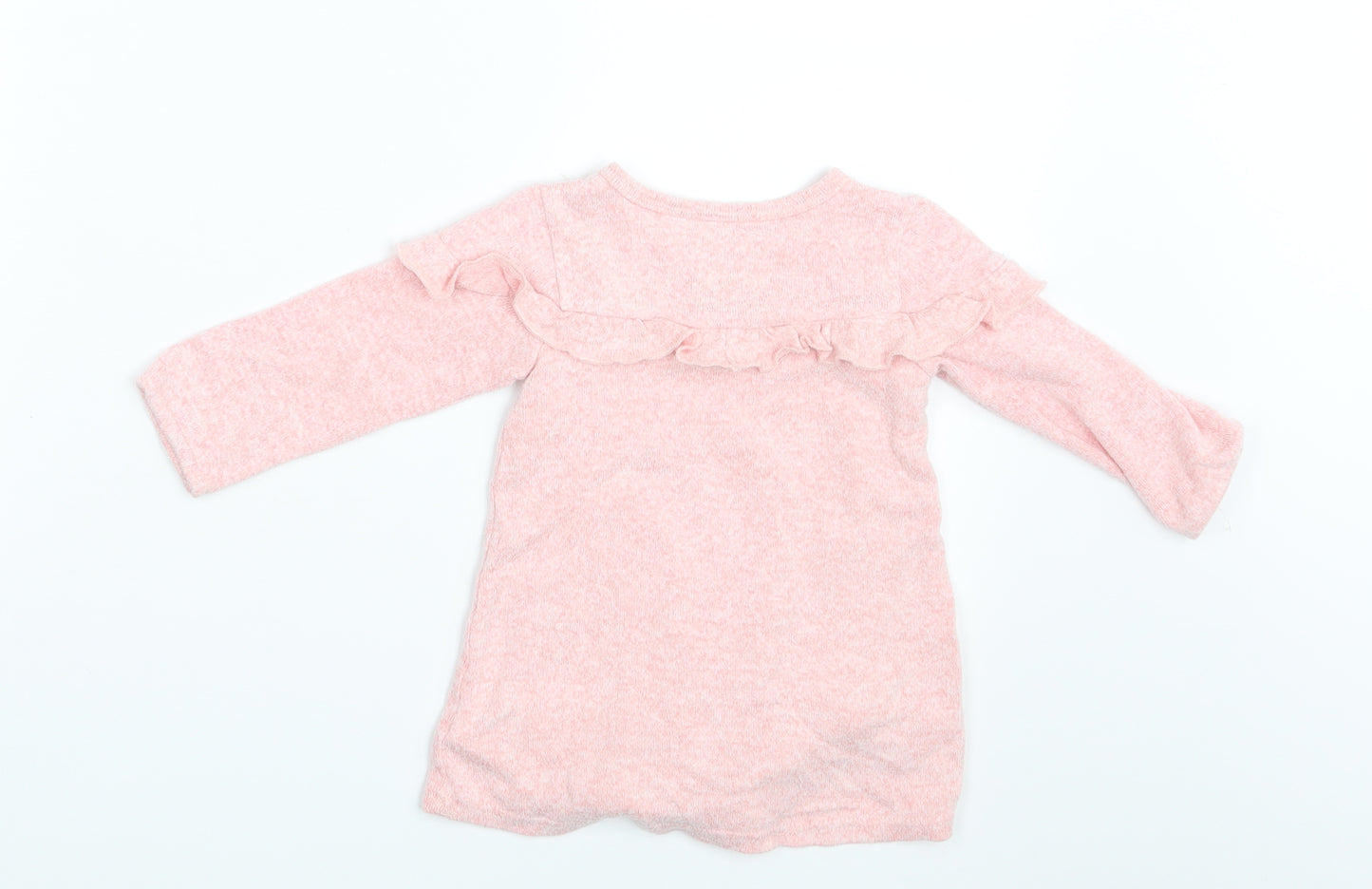 Primark Girls Pink   T-Shirt Dress  Size 9-12 Months