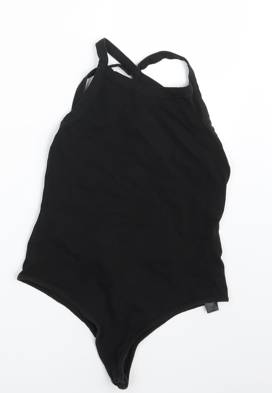 ASOS Womens Black   Bodysuit One-Piece Size 14