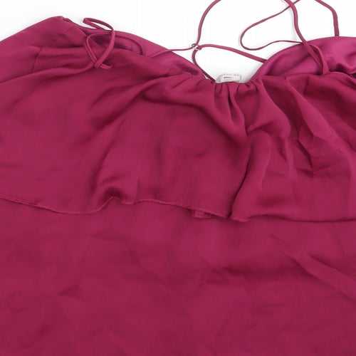 River Island Womens Purple   Basic Blouse Size 12