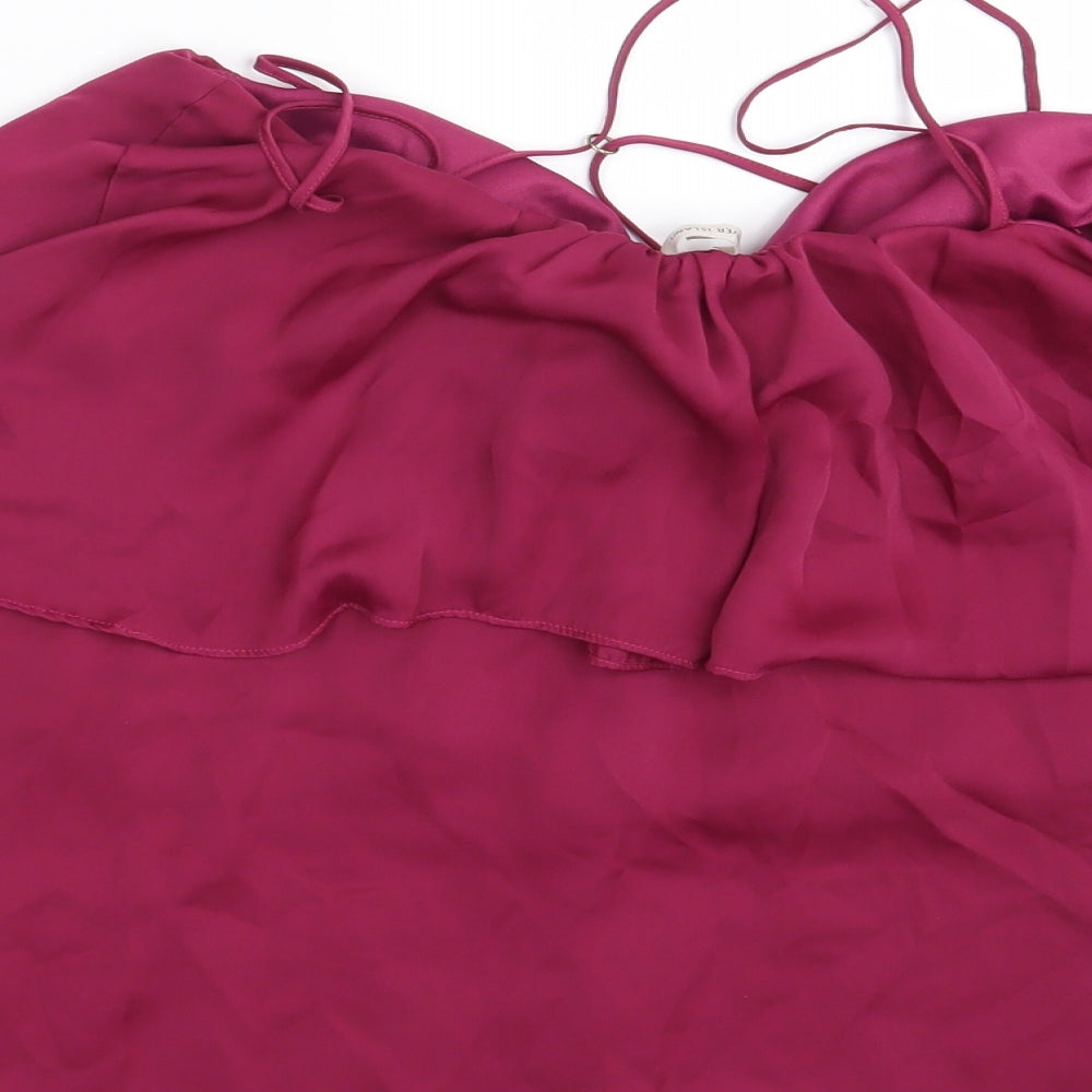 River Island Womens Purple   Basic Blouse Size 12