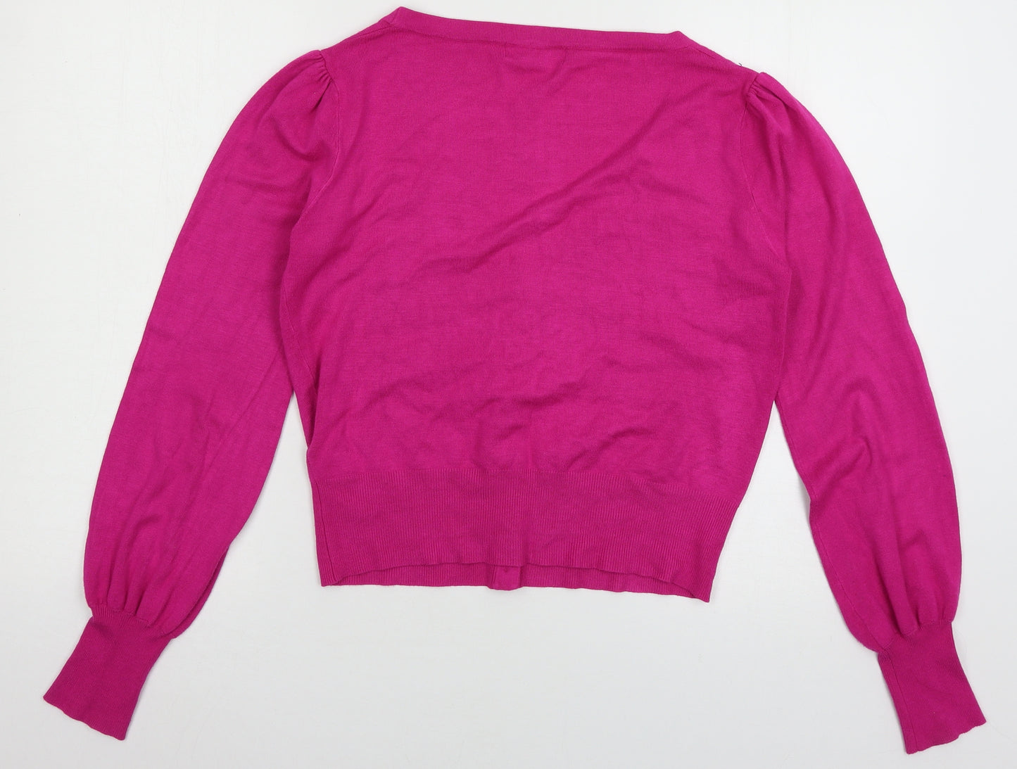 Savida Womens Pink  Knit Cardigan Jumper Size 12